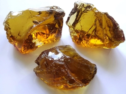 Glass Rocks Amber 50-100 mm | Kg